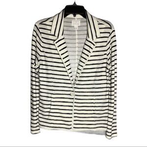 Caslon striped jacket size S